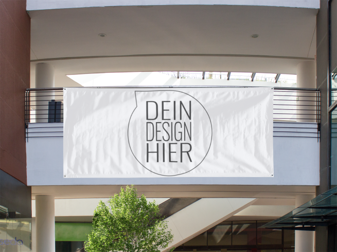 Bauzaunbanner Vollflächig 3,40 m x 1,73